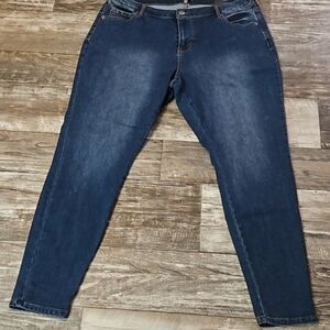 Madison Curvy Hi Rise Favorite Denim Blue Jean Stretchy Jegging Women's 18W NWT